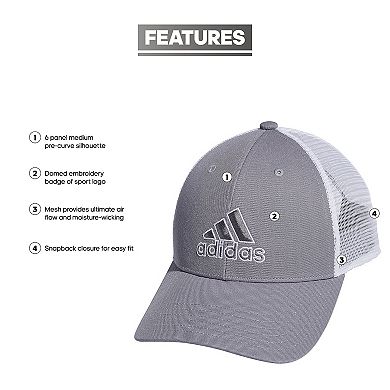Men's adidas Structured Mesh Snapback Hat