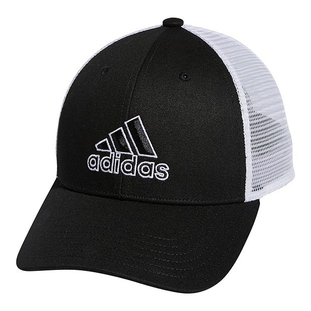 Adidas black trucker outlet hat