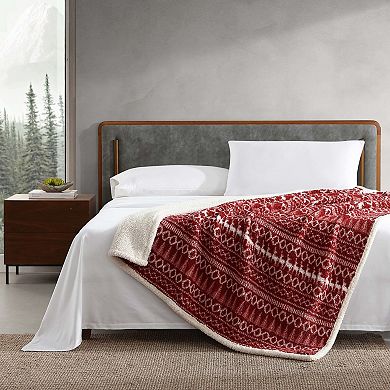 Eddie Bauer Alpine Fair Isle Throw