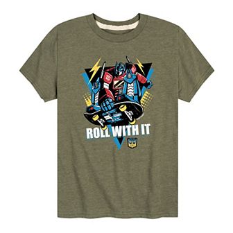 Boys 8-20 Transformers Roll With It Graphic Tee