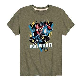 Boys 8-20 Transformers Roll With It Graphic Tee