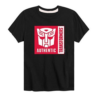 Boys 8-20 Transformers Authentic Graphic Tee