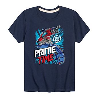 Boys 8-20 Transformers Prime Time Graphic Tee