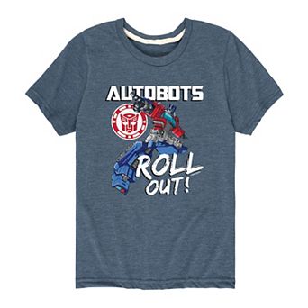 Boys 8-20 Transformers Roll Out Graphic Tee