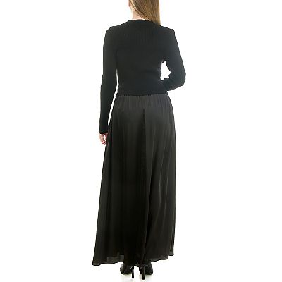 Women's Taylor Twofer Sweater Dress & Satin Skirt