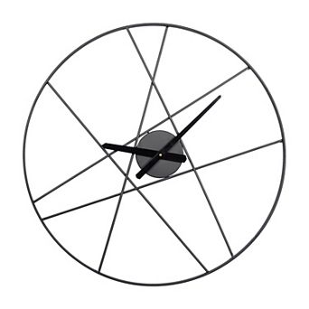 CosmoLiving by Cosmopolitan Abstract Line Wall Clock