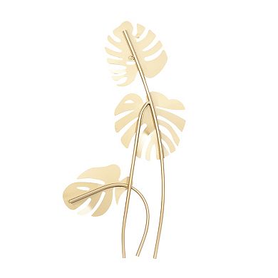 CosmoLiving by Cosmopolitan Monstera Leaves Wall Decor