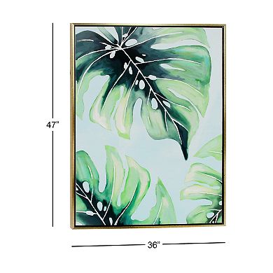 CosmoLiving by Cosmopolitan Monster Plant Wall Art