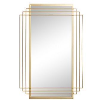 CosmoLiving by Cosmopolitan Art Deco Wall Mirror