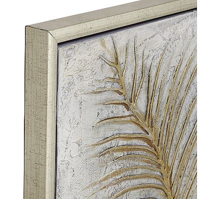 CosmoLiving by Cosmopolitan Palm Leaf Wall Art