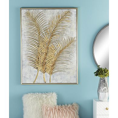 CosmoLiving by Cosmopolitan Palm Leaf Wall Art