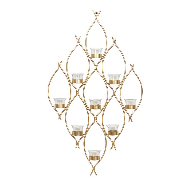 62771528 CosmoLiving by Cosmopolitan 9-Candle Wall Sconce,  sku 62771528