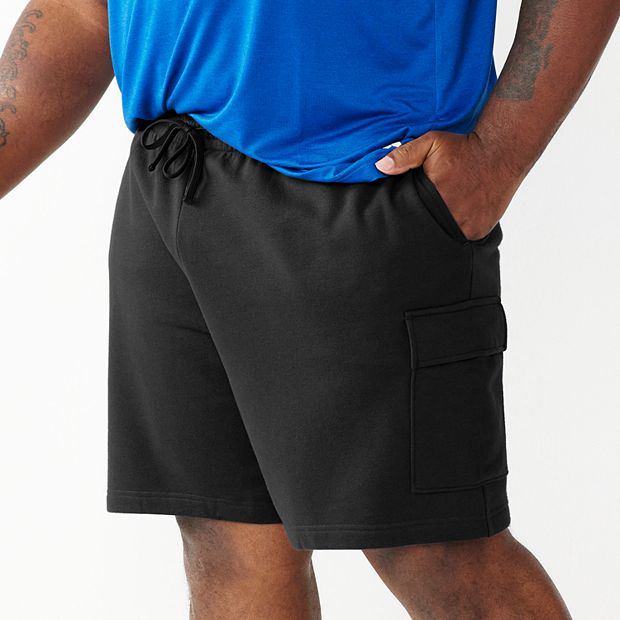 Big & Tall Tek Gear® Ultra Soft Fleece Cargo Shorts