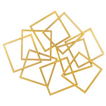 CosmoLiving by Cosmopolitan Square Wall Decor