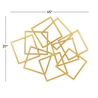 CosmoLiving by Cosmopolitan Square Wall Decor