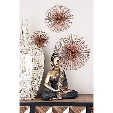 CosmoLiving by Cosmopolitan Starburst Wall Decor 3-piece Set