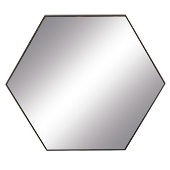 CosmoLiving by Cosmopolitan Hexagon Wall Mirror