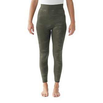 Women's MUK LUKS Fleece Lined Embossed Leggings