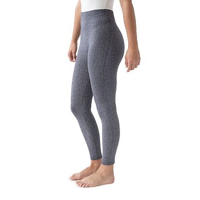 Women's MUK LUKS Faux Denim Leggings