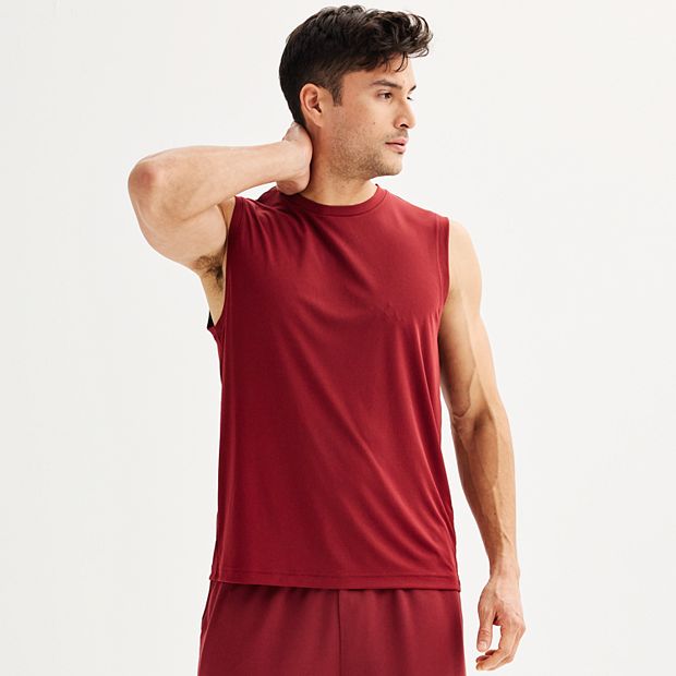 Tek Gear DryTek Boys Red Polyester Shirt - Size M