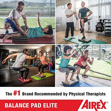 Airex Elite Home Gym Physical Therapy Workout Yoga Exercise Foam Balance Pad