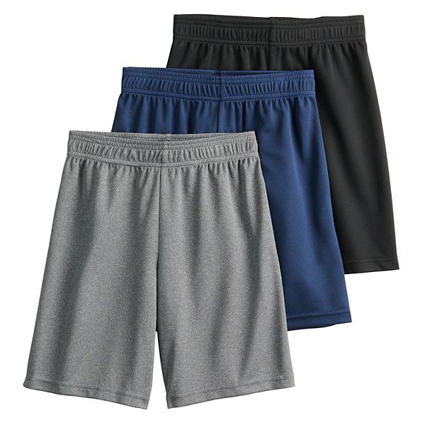 Boys 4-8 Jumping Beans® 3 Pack Essential Mesh Shorts