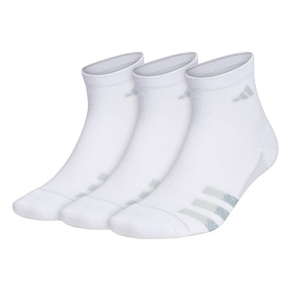 Men's adidas 3-pack Superlite Stripe 3 Quarter Socks