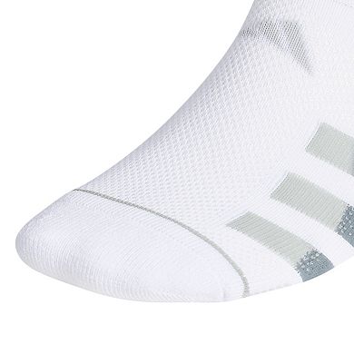 Men's adidas 3-pack Superlite Stripe 3 Super No-Show Socks