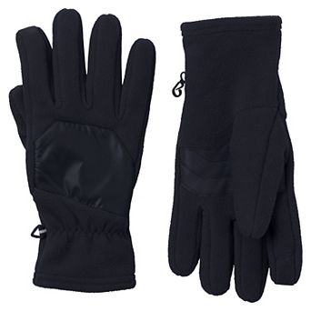 Men's Lands' End T200 Fleece EZ Touch Gloves