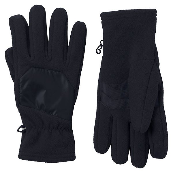 Men's Lands' End T200 Fleece EZ Touch Gloves