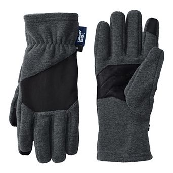 Men's Lands' End T200 Fleece EZ Touch Gloves