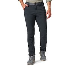 Wrangler Men's ATG Canvas Straight Fit Slim 5-Pocket Pants - Black 30x30