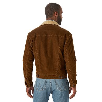 Men's Wrangler Sherpa-Lined Corduroy Jacket