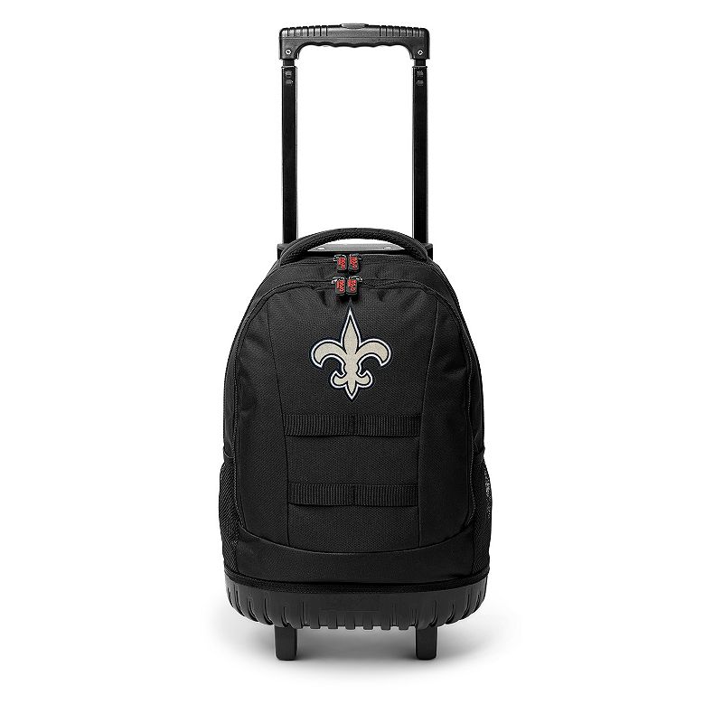 New Orleans Saints Wheeled Tool Carry-On Bag, Black