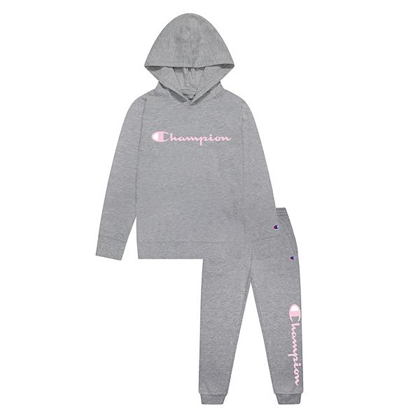 Champion hoodie and pants set sale