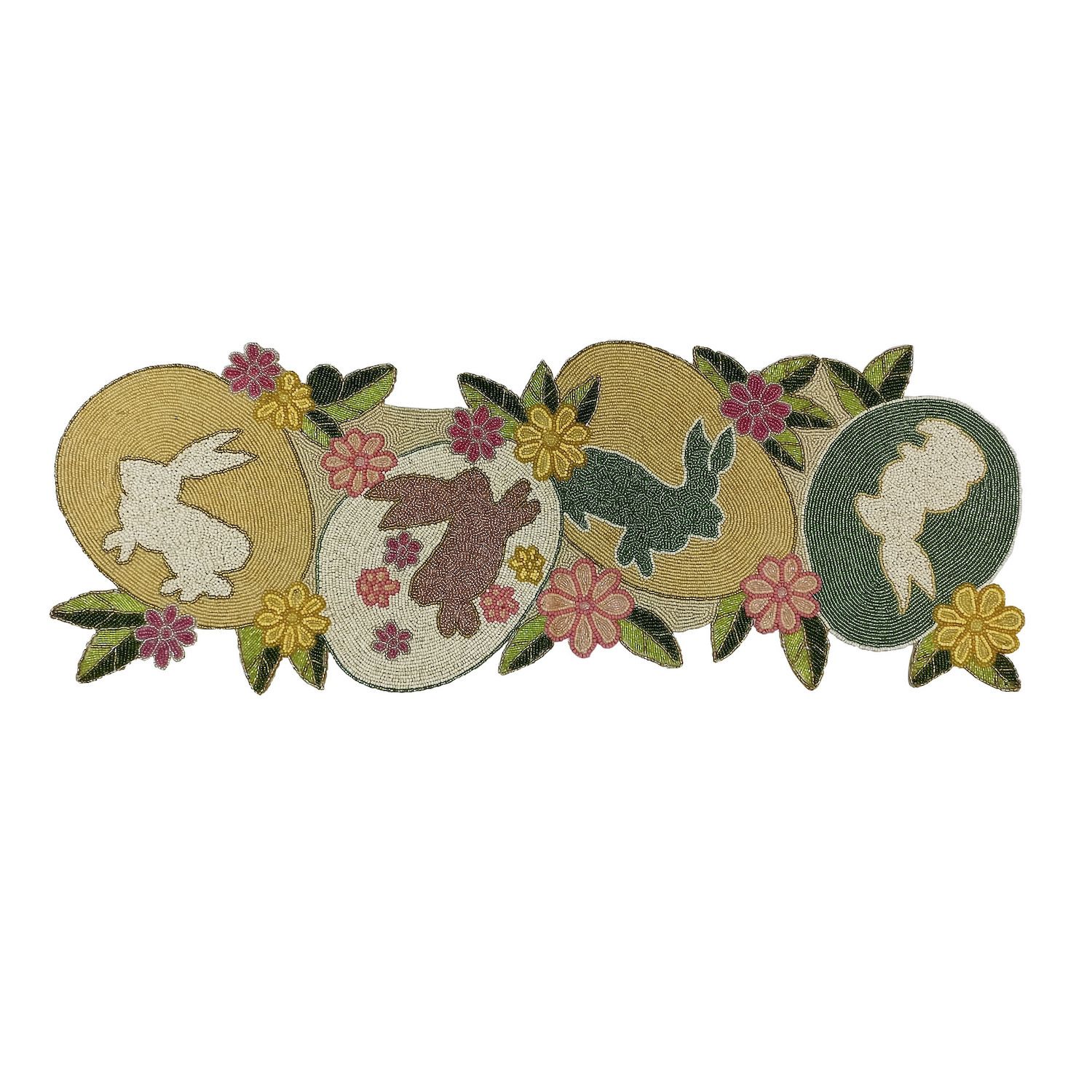 Celebrate Together™ Easter Beaded Easter Egg Table Runner - 36"