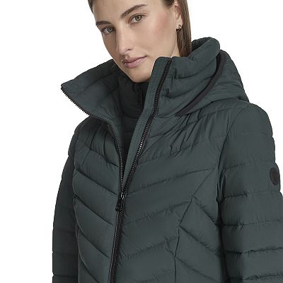 Women's Andrew Marc Bibbed Puffer Walker