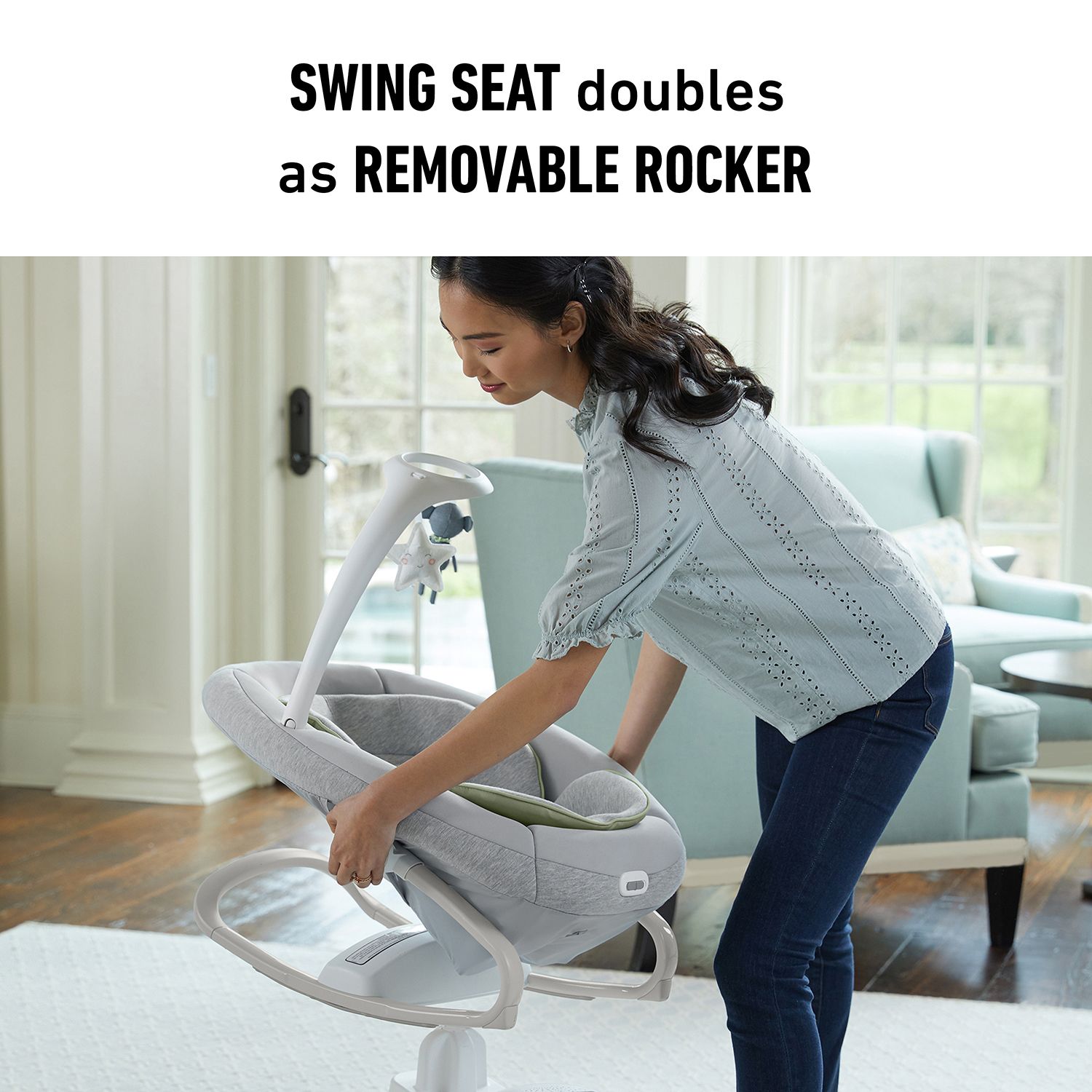 Graco Soothe My Way Swing with Removable Rocker (missing PCs)