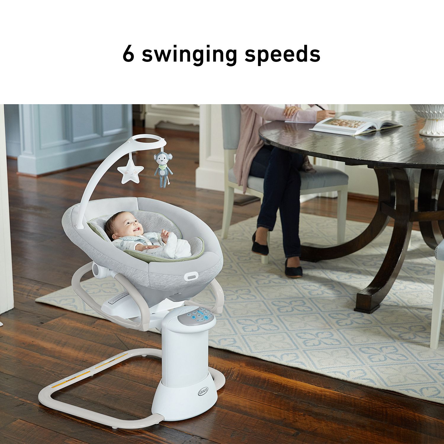 Graco Soothe My Way Swing with Removable Rocker (missing PCs)
