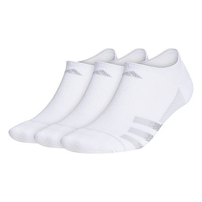 Big Tall adidas 3-pack Superlite Stripe No-Show Socks - Main Image