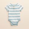 Baby Little Co. by Lauren Conrad Organic Short-Sleeve Henley Bodysuit