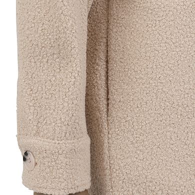 Women's Fleet Street Boucle Wool-Blend Shacket