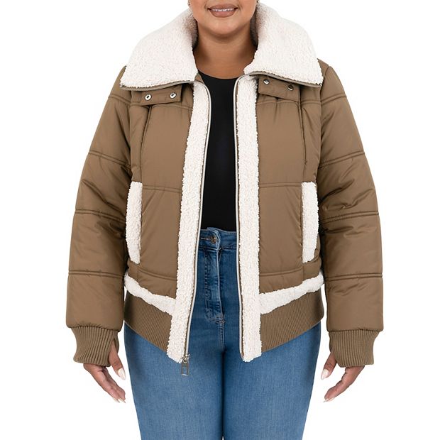 Kohls plus shop size outerwear