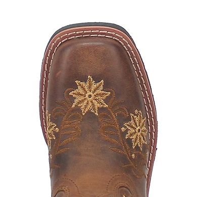 Dan Post Gardenia Girls' Leather Cowboy Boots