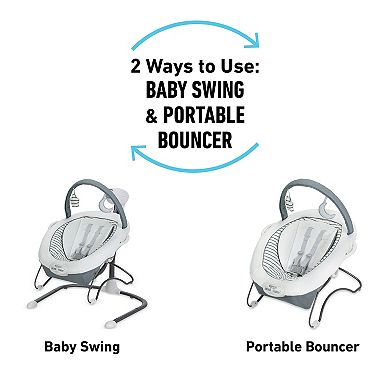 Graco Soothe 'n Sway LX Swing with Portable Bouncer