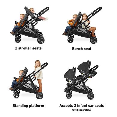 Graco Ready2Grow LX 2.0 Double Stroller