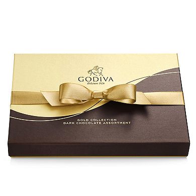 Godiva 22-Piece Dark Chocolate Gold Ribbon Gift Box