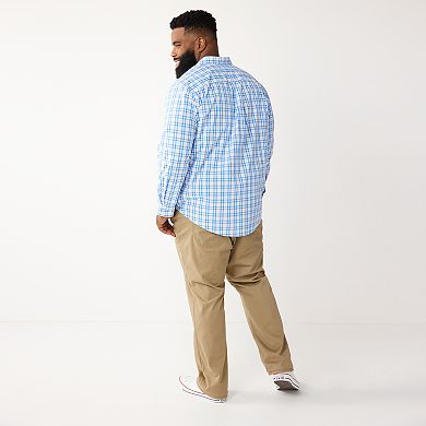 Big & Tall Croft & Barrow® Classic-Fit Easy-Care Button-Down Shirt