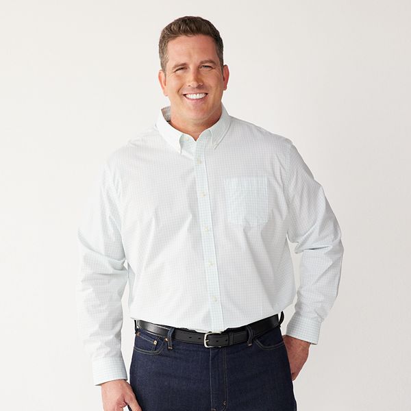 croft and barrow easy care classic fit pants