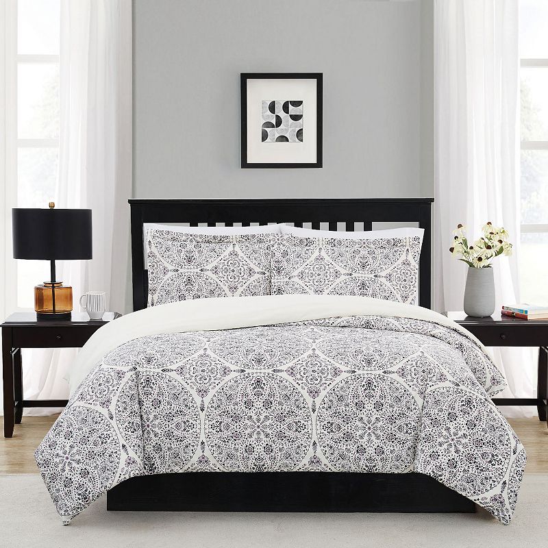 Cannon Gramercy Comforter Set with Shams, Blue, Twin